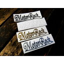 Motor Rock MOTOR ROCK ステッカー カラー シルバー MR-GO001 モーターロック ステッカー 日用品