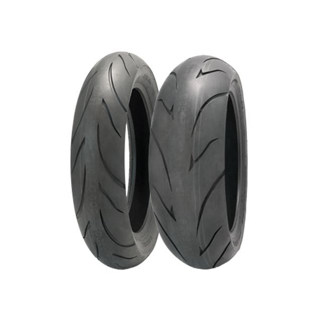 シンコー 011 VERGE 200/55VR17 M/C（78V）/（ブラック/ブラック） 20550110 SHINKO オンロードタイヤ バイク 汎用