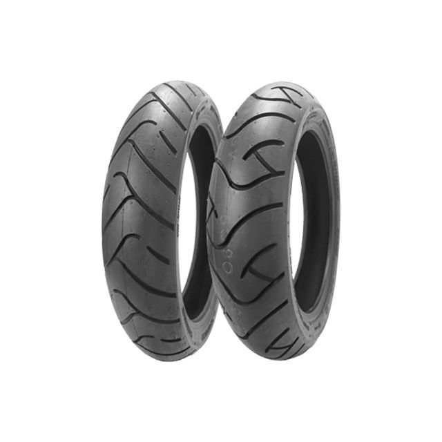 シンコー SR880 110/70R17 M/C 54V（ブラック/ブラック） 11708800 SHINKO オンロードタイヤ バイク 汎用