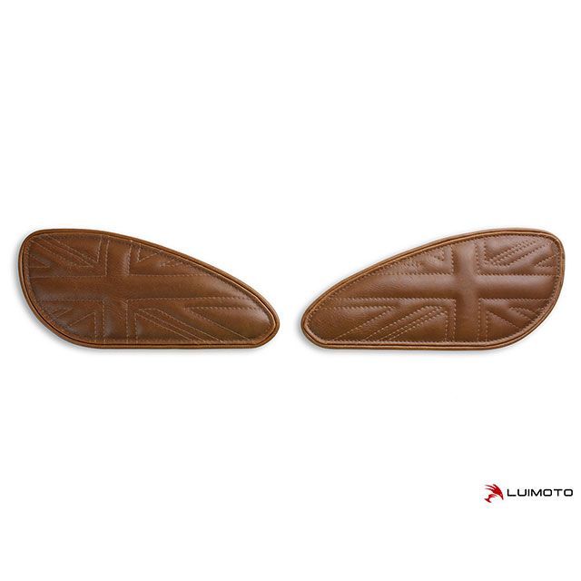 LUI MOTO タンクリーフ Union Jack カラー ヴィンテージブラウン LM-L0900921 ルイモト タンク関連パー..