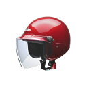 【メーカー直送】LEAD apiss AP-603 セミジェットヘルメット カラー キャンディレッド ・049008513 リード工業 ジェットヘルメット バイ...