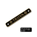 正規品／トライジャ TRIJYA 太陽ロゴ エンジンプレート（ブラス） ボルトオンタイプ TJ095225 トライジャ その他外装関連パーツ バイク その他ハーレー