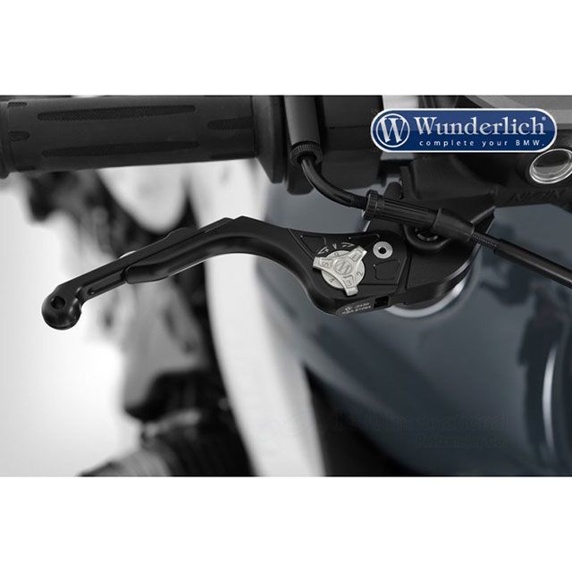 Wunderlich アジャスタブル ブレーキレバー（ブラック） W35701-002 ワンダーリッヒ レバー バイク M10..