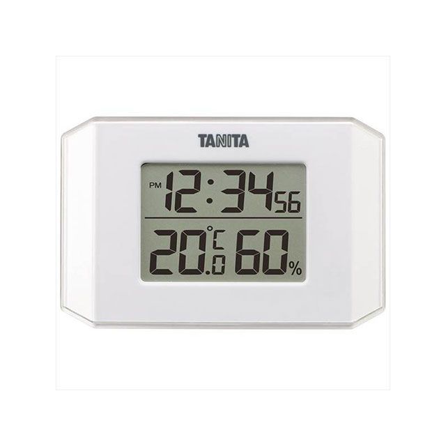 タニタ デジタル温湿度計 TT-574-WH（ホワイト） ・00118882 TANITA キッチン用品 日用品