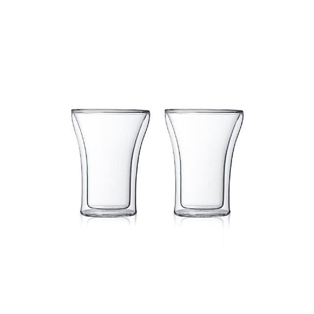 Bodumのダブルウォールグラス 正規品／bodum アッサム ダブルウォールグラス0.25L 2pcs 4556-10 ・00012575 bodum キッチン用品 日用品
