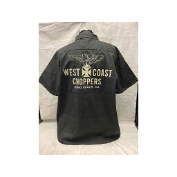 正規品／ウエストコーストチョッパーズ ワークシャツ ブラック P557683 WEST COAST CHOPPERS その他アパレル バイク