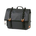 【メーカー直送】DOPPELGANGER ターポリンサドルバッグWP(ブラック) DBT606-BK メーカー在庫あり ドッペルギャンガー ツーリング用バッグ バイク
