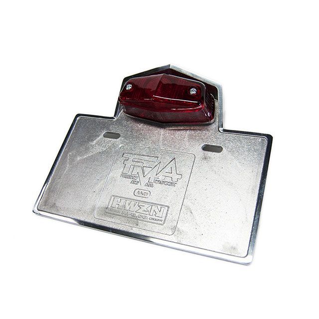 HWZN.MFG.CO. HOOD-LITE テールランプ付き HZ-002 ハウゼンブロス その他外装関連パーツ バイク 汎用