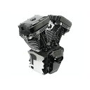 S&S コンプリートエンジンAssy T143 ブラックエディション ・024178 エス&エス エンジン本体 バイク ダイナモデル