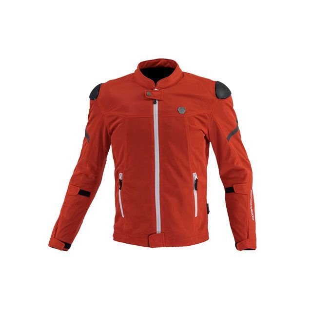 KOMINE 2023春夏モデル JK-165 ハイプロテクトフルメッシュジャケット（レッド） サイズ XL ・07-165 コミネ ジャケット(2)