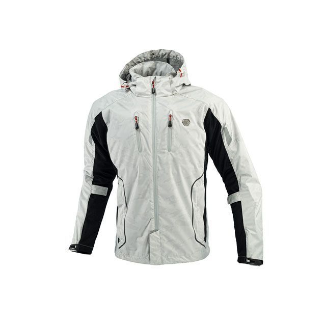 KOMINE 2023春夏モデル JK-1123 プロテクトハーフメッシュパーカ ゲンリ（シルバーカモ） サイズ 3XL ・07-1123 メーカー在庫あり コミネ カジュアルウェア バイク