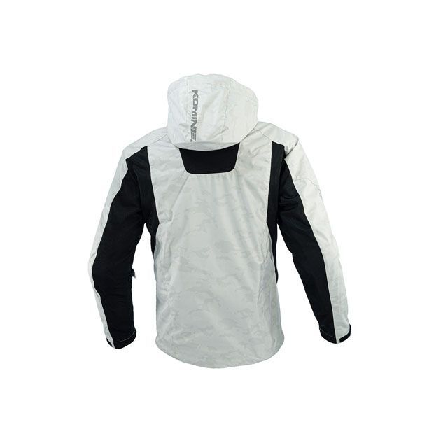 KOMINE 2023春夏モデル JK-1123 プロテクトハーフメッシュパーカ ゲンリ（シルバーカモ） サイズ 3XL ・07-1123 メーカー在庫あり コミネ カジュアルウェア バイク