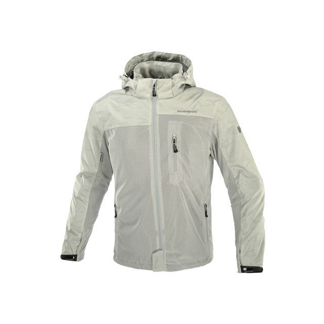 KOMINE 2023春夏モデル JK-1143 プロテクトメッシュパーカーテン（シルバーカモ） サイズ M ・07-1143 メーカー在庫あり コミネ カジュアルウェア バイク