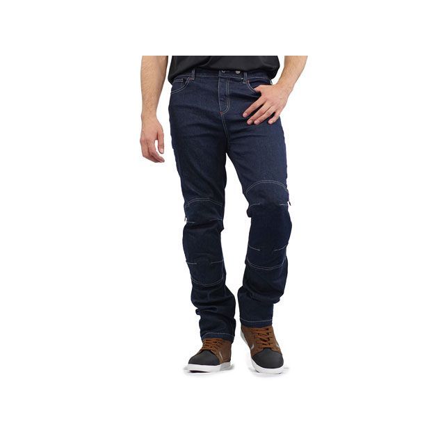 KOMINE 2023春夏モデル WJ-7543R CMAXプロテクトクールドライジーンズ（ディープインディゴ） サイズ XL ・07-7543 コミネ パンツ バイク