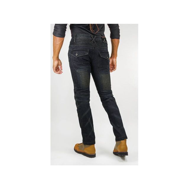 KOMINE 2023春夏モデル PK-7183 スーパーフィット KV デニムジーンズ（インディゴブルー） サイズ WM ・07-7183 コミネ パンツ バイク