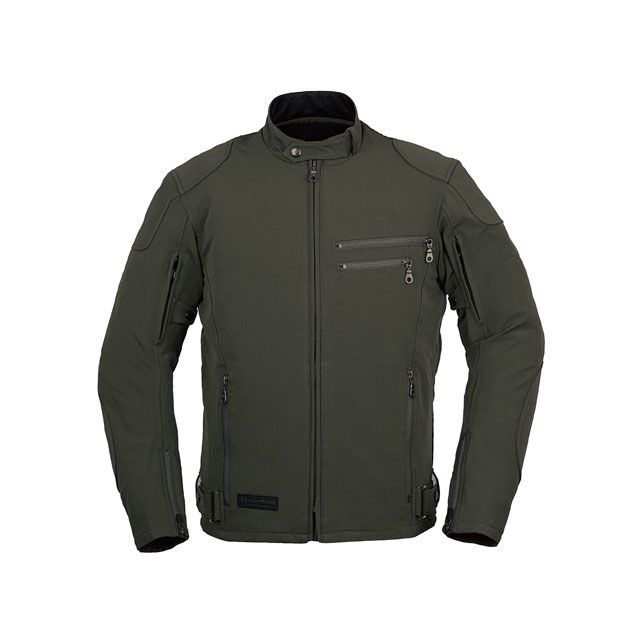 Rough&Road 2023春夏モデル RR7250 エアスルーソフトシェルストレッチライディングZIPジャケット（ダークオリーブ） サイズ WM RR7250DOL2 メーカー在庫あり ラフ＆ロード ジャケット バイク