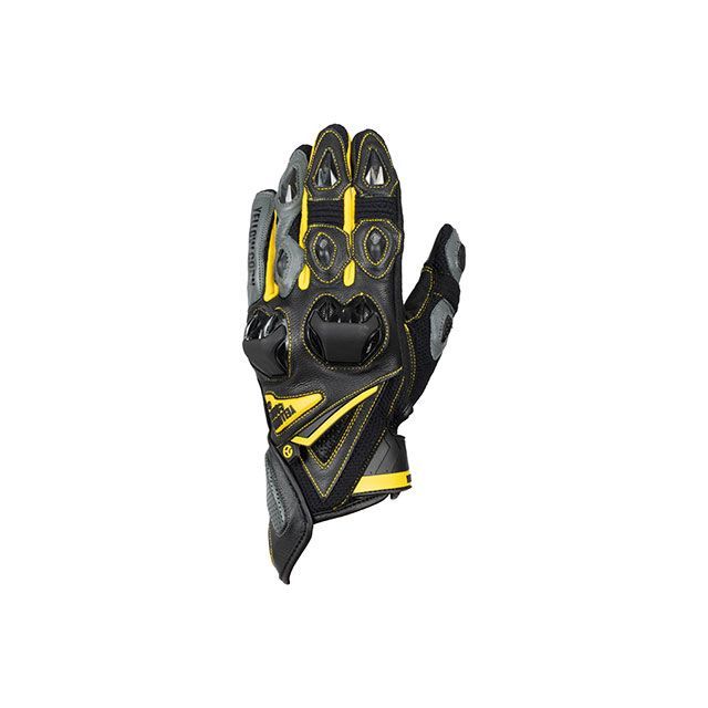 YeLLOW CORN YG-346 メッシュグローブ（イエロー） サイズ L YG-346 イエローコーン メッシュグローブ バイク