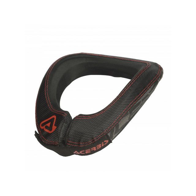 ACERBIS AC-23931 子供用 ACERBIS X-ROUND ネック カラー KID（ブラック×レッド） AC-23931BK/RD メーカー在庫あり アチェルビス ネックブレース バイク