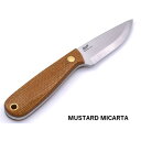 BRISA NECKER 70 MUSTARD MICARTA 9826 BRISA ナイフ&刃物 キャンプ(4)