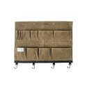 Post General PG WAXED CANVAS WALL POCKET L BROWN 982240003 ポストジェネラル 日用品 日用品