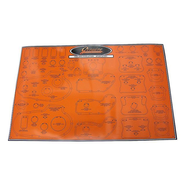 JAMES GASKETS ガスケット ディスプレイボード-03y XL ・010980 ジェームズガスケット エンジン補修パ..