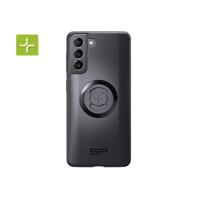 ●メーカー名：SP Connect(エスピーコネクト)●商品名：SP PHONE CASE SPC+ フォンケース Galaxy S21●メーカー品番：34299●JANコード：4909449604335商品の保証は、メーカー保証書の内容に準じます。●対応機種Galaxy S21●備考新型【SPC+】マウント対応のフォンケース。40％薄くフラットな背面のケースになりました。マウント部にはマグネットリングを内蔵しているので、オフィスや車用マウントはマグネットでワンタッチ装着が可能。【MagSafe】にも対応し、チャージングモジュールと組み合わせれば高速ワイヤレス充電も可能です。●ご注意※単独装着不可。SP CONNECT各種マウントが必要です。※付属のSPC変換アダプターは樹脂製のため耐震強度が不十分です。オートバイでお使いの際はマウント側のマウントヘッドをフォンケースのマウント部分の形状に合わせてアルミ製のヘッドに交換されることをおすすめします。●写真注意※画像はイメージです。