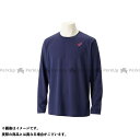 ASICS 2031E018 ES DRY ONEPOINT LS SHIRT(ピーコート×クラシックレッド) サイズ 3XL 2.03E+21 メーカー在庫あ...