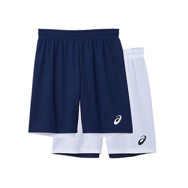 アシックス 2063A205 REVERSIBLESHORTS（ピーコート） サイズ：S 2063A205 メーカー在庫あり ASICS アウトドア用ウェア キャンプ