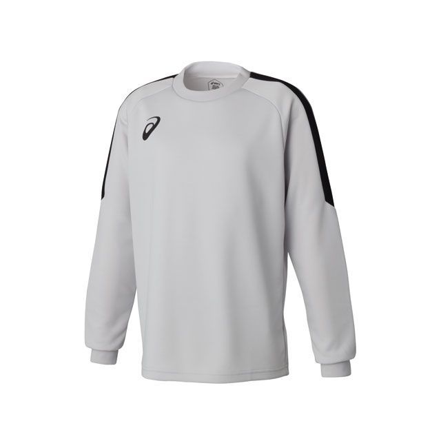 アシックス 2104A006 11 JR. GK GAME SHIRT（ソフトグレー） サイズ：150cm 2104A006 メーカー在庫あり ASICS アウトドア用ウェア キャンプ