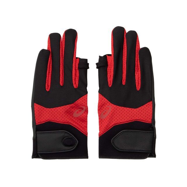 （正規品）アシックス 3283A225 GG PAD GLOVE（レッド） サイズ：L 3283A225 ASICS スポーツ キャンプ