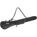ASICS GGG869 CLUB BAG(SINGLE)/(ブラック×シルバー) サイズ F GGG869 アシックス スポーツ キャンプ