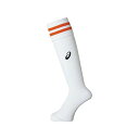 最大1800円クーポン配布中／アシックス XSS097 SOCCER SOCKS（ホワイト×オレンジ） サイズ：28cm XSS097 ASICS スポーツ キャンプ