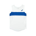 ASICS XT2035 SINGLET(ホワイト×ブルー) サイズ 140cm XT2035 メーカー在庫あり アシックス アウトドア用ウェア キャンプ