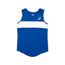 ASICS XT2035 SINGLET(ブルー) サイズ M XT2035 メーカー在庫あり アシックス アウトドア用ウェア キャンプ