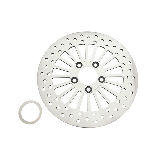 GOT TOUCH brake system クラシックスポークローター 11.5in リア ミラーポリッシュ ・028721 メーカー..