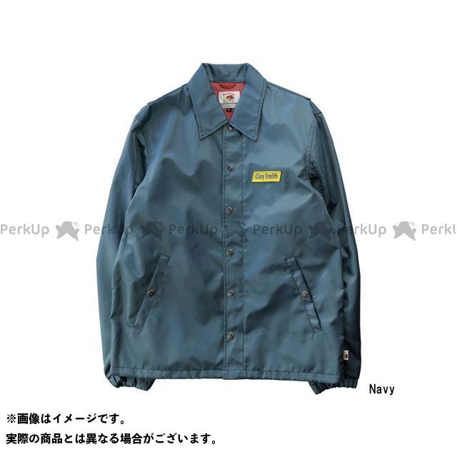 Clay Smith CSY-3910 BLACKBIRD コーチジャケット（ネイビー） サイズ S CSY-3910 クレイスミス ジャケット バイク