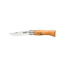 ●メーカー名：オピネル / OPINEL●商品名：カーボンナイフ ＃8●メーカー品番：41478●JANコード：3123841130808商品の保証は、メーカー保証書の内容に準じます。●サイズNo.08：刃渡り約85mm●備考頑丈、素朴、機能的。世界で最もシンプルなナイフは、1890年フランスのサヴォワ山中にある小さな村で産声を上げました。1890年、ジョセフ・オピネルは、折りたたみ式ナイフの原型を開発し、そのナイフは開発者の名前にちなんでオピネルと名づけられました。1897年には、No.01からNo.12まで12種類のサイズで展開。1955年には、ジョセフの息子であるマルセルが、使用中でも持ち運び中でも刃をしっかりと固定できる「ビロブロック」を開発。その画期的な機能は、現在でも引き継がれています。1985年には、ロンドンのヴィクトリア＆アルバート美術館の「世界の美品100特選」に選ばれたほか、ニューヨーク近代美術館目録にもその名を連ね、1989年にはラルース百科事典に後世に残したい品として掲載されています。130年以上の間、OPINELは自然愛好家、料理人、登山家、ガーデナー、有名な芸術家や冒険家をはじめ、世界中のさまざまな人に愛され、選ばれています。●写真注意※画像はイメージです。