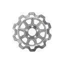 LyndallBrakes BOW-TIE/9SPOKE 11.5in 5mm厚 フロント(クローム/クローム) ・029329 LyndallBrakes ディスク バイク(2)