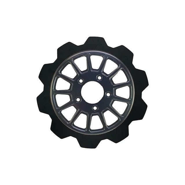 LyndallBrakes CROWN/13SPOKE 11.5in 5mm厚 リア（ブラック/ブラック） ・029360 LyndallBrakes ディスク バイク
