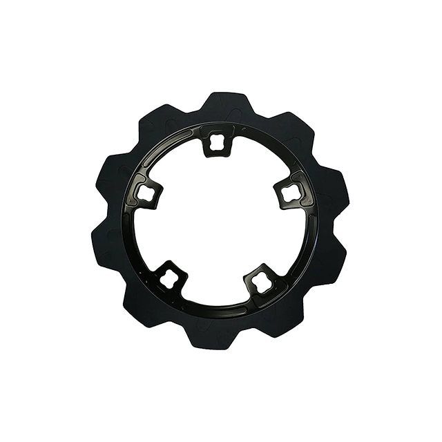 LyndallBrakes CROWN/ENFORCER 11.8in 5mm厚 フロント（ブラック/ブラック） ・029370 LyndallBrakes ディスク バイク ツーリングモデル Enforcerホイール装着車