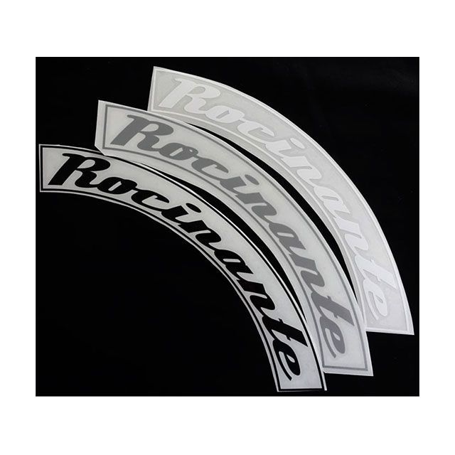 72JAM ヘルメットカッティングシートデカール「Rocinante」 カラー ブラック JDC_12 72ジャムジェット ヘルメット関連グッズ バイク