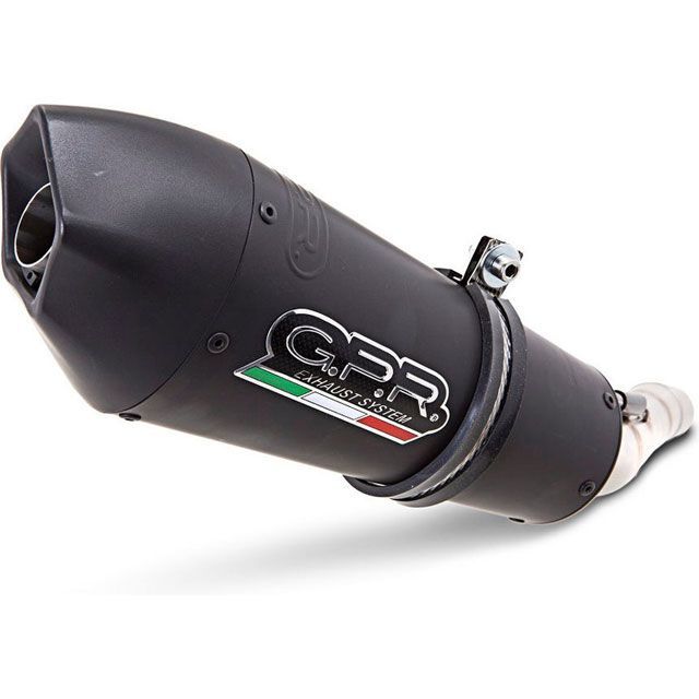 ԡ Original For Ducati Hypermotard 821 2013/16 Homologated Slip-On Catalized Gpe Ann.Black Titanium  D.111.1.CAT.GPAN.BL