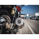 Ki^W[s[A[ Exhaust System Yamaha Tt 600 1983/97 Universal Homologated silencer without link pipeUltracone Inox Cafe Racer b Cc