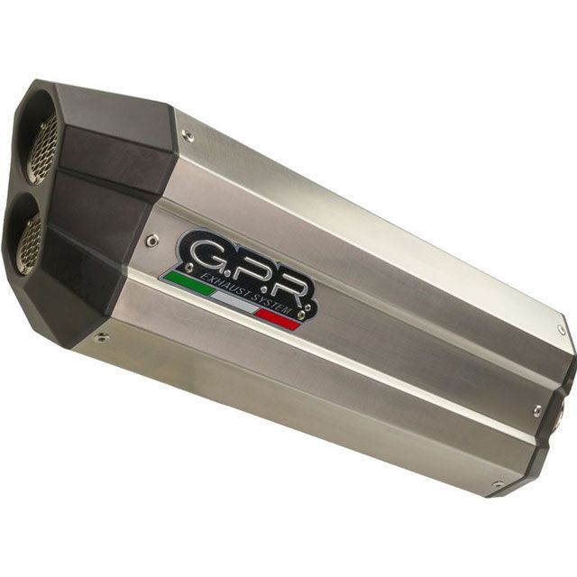 G.P.R. Exhaust System SuzukiV-Strom 1050 Xt 2020/21 e5Homologated slip-on exhaustSonic Titanium ｜ E5.S.206.SOTIT gpr_E5-S-206-…