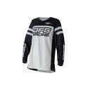 DFG ソリッド ジャージ ユース(ブラック/ホワイト) サイズ YXXS(110cm) C9779 メーカー在庫あり ディーエフジー モトクロス用品 バイク
