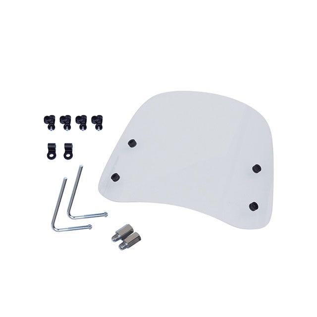 WW リード125（JK12）専用ウィンドスクリーン（クリア） ws-47 メーカー在庫あり ワールドウォーク スクリーン関連パーツ バイク リード125