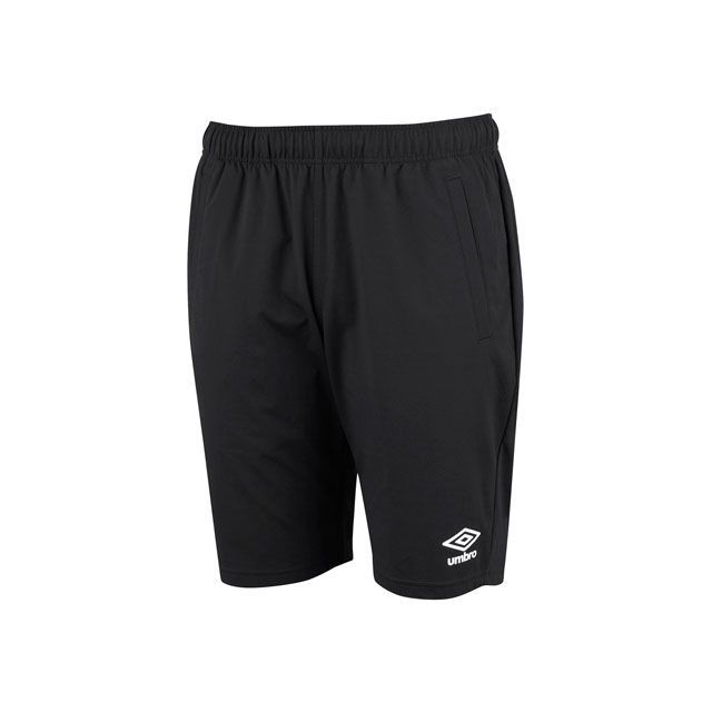 ●メーカー名：アンブロ / umbro●商品名：UAS2351JP ジュニア ウォームアップハーフパンツ（ブラック）●サイズ：140・サイズ：120はこちら・サイズ：130はこちら・サイズ：150はこちら・サイズ：160はこちら●メーカー品番：UAS2351JP●JANコード：4930699032111商品の保証は、メーカー保証書の内容に準じます。●カラーブラック●素材複合繊維（ポリエステル）74％、ポリエステル26％●サイズ120・130・140・150・160●機能防風、吸汗、ストレッチ、防風●原産国中国/ベトナム●備考【防風性】機能があり、軽量でストレッチ性に優れたスタイリッシュなジャージパンツ。吸汗速乾性も有し快適な着心地を実現。 股下18cm/140●写真注意※画像はイメージです。