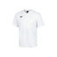 正規品／アンブロ UAS6307 ゲームシャツ ワンポイント（ホワイト） サイズ：XB UAS6307 メーカー在庫あり umbro スポーツ キャンプ