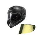 LS2 HELMETS シールドセット CHALLENGER F(ブラック)+S-15ピンロックシールド(ミラーゴールド) サイズ M 3003020903 エ...