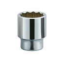KTC 19.0SQ ソケット 12角 47mm B6-47W B6-47W ケイティーシー ハンドツール バイク 車 自動車 自転車